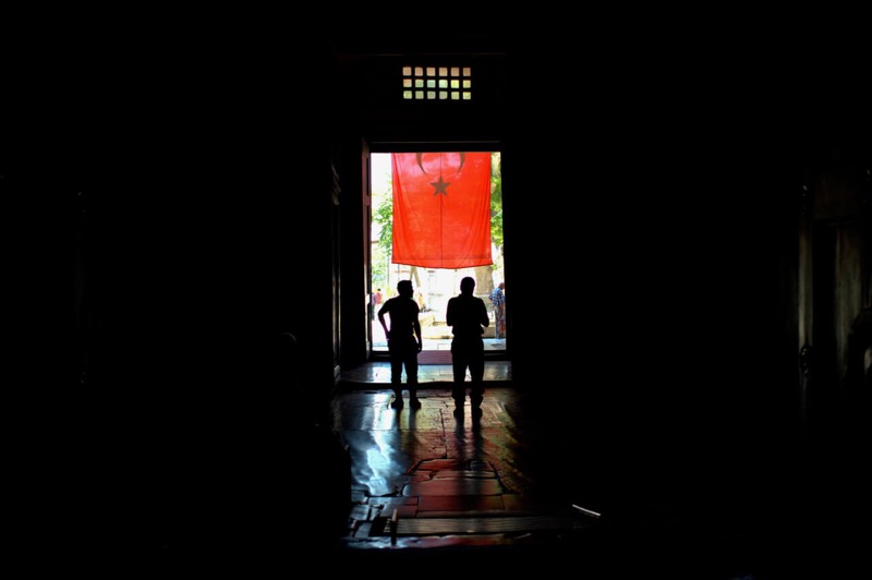 Hagia Sophia after the coup, Istanbul, Turkey
